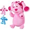 Blues Clues Magenta Plush Backpack Clip Coin Purse Toy Bundle Pmi International